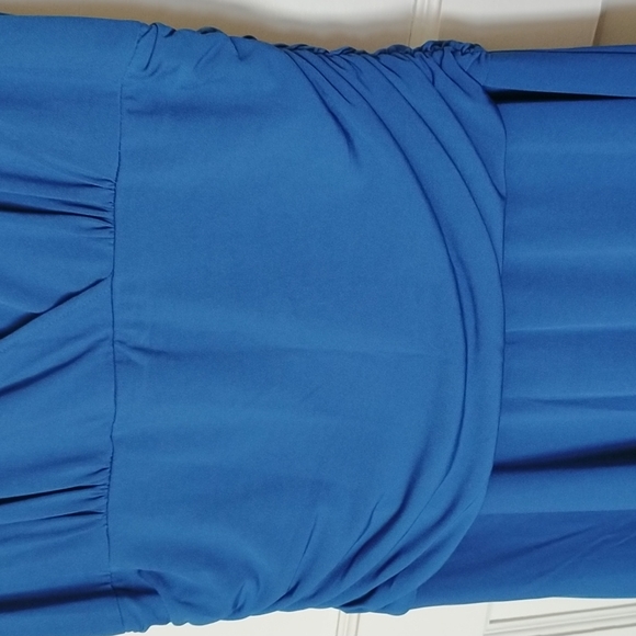 EUC Avon Size M Blue Sleeveless Dress - Picture 4 of 7